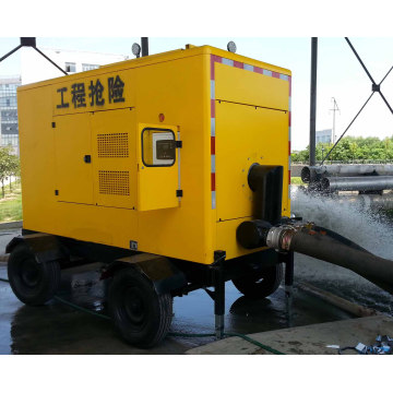 Diesel Silent Trash Water Trailer Pump